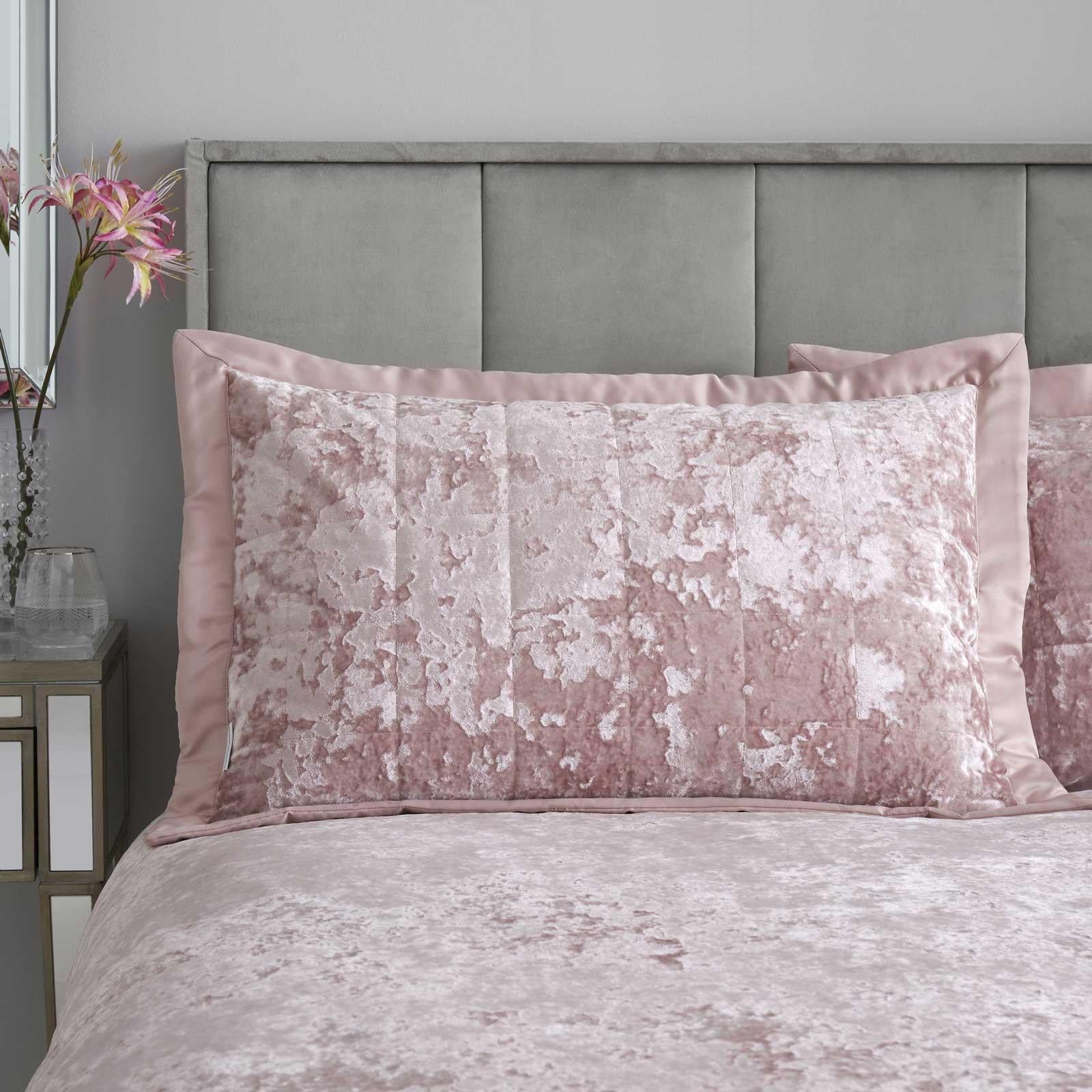 Crushed Velvet Pillowsham Pair by Catherine Lansfield