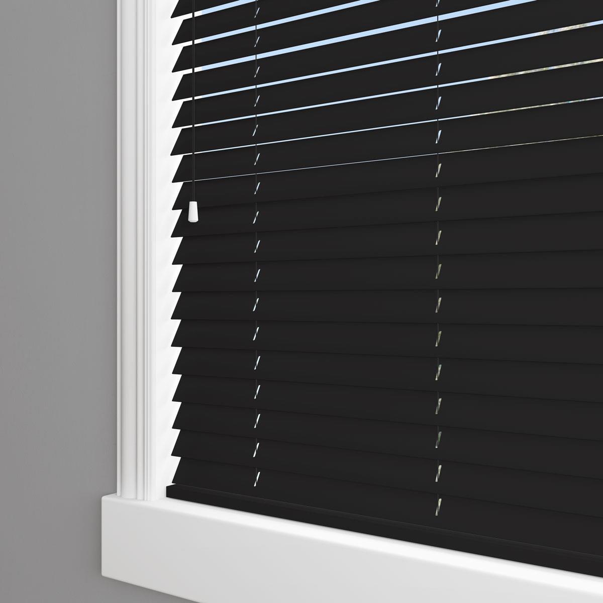 Sunwood Wood Carbon Made to Measure Venetian Blind by Decora