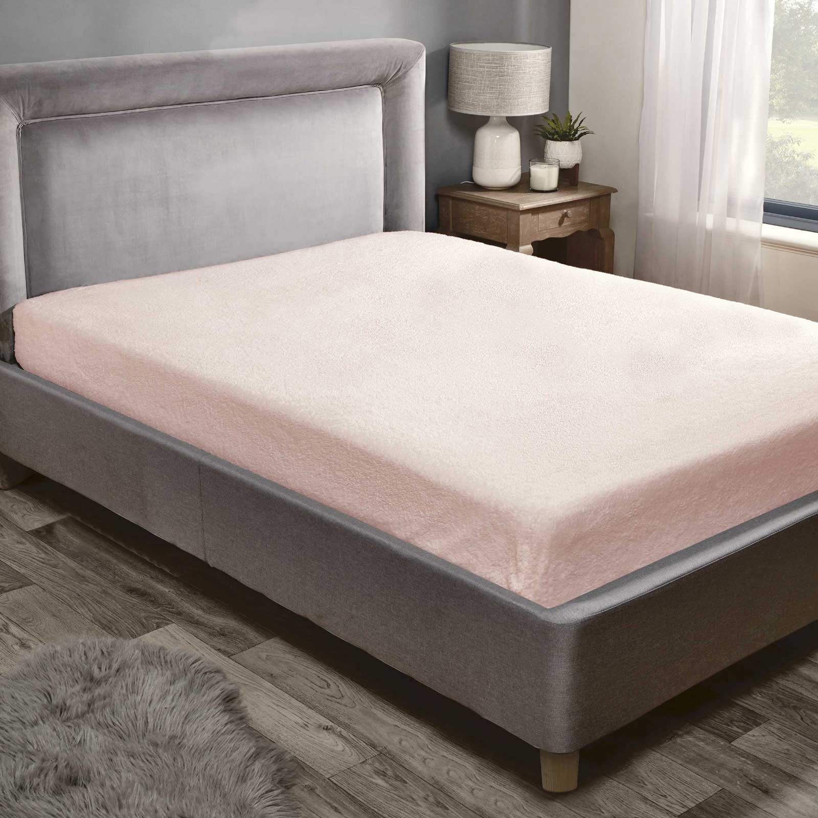 Teddy Fleece Fitted Sheet 30cm Deep by Rapport Home