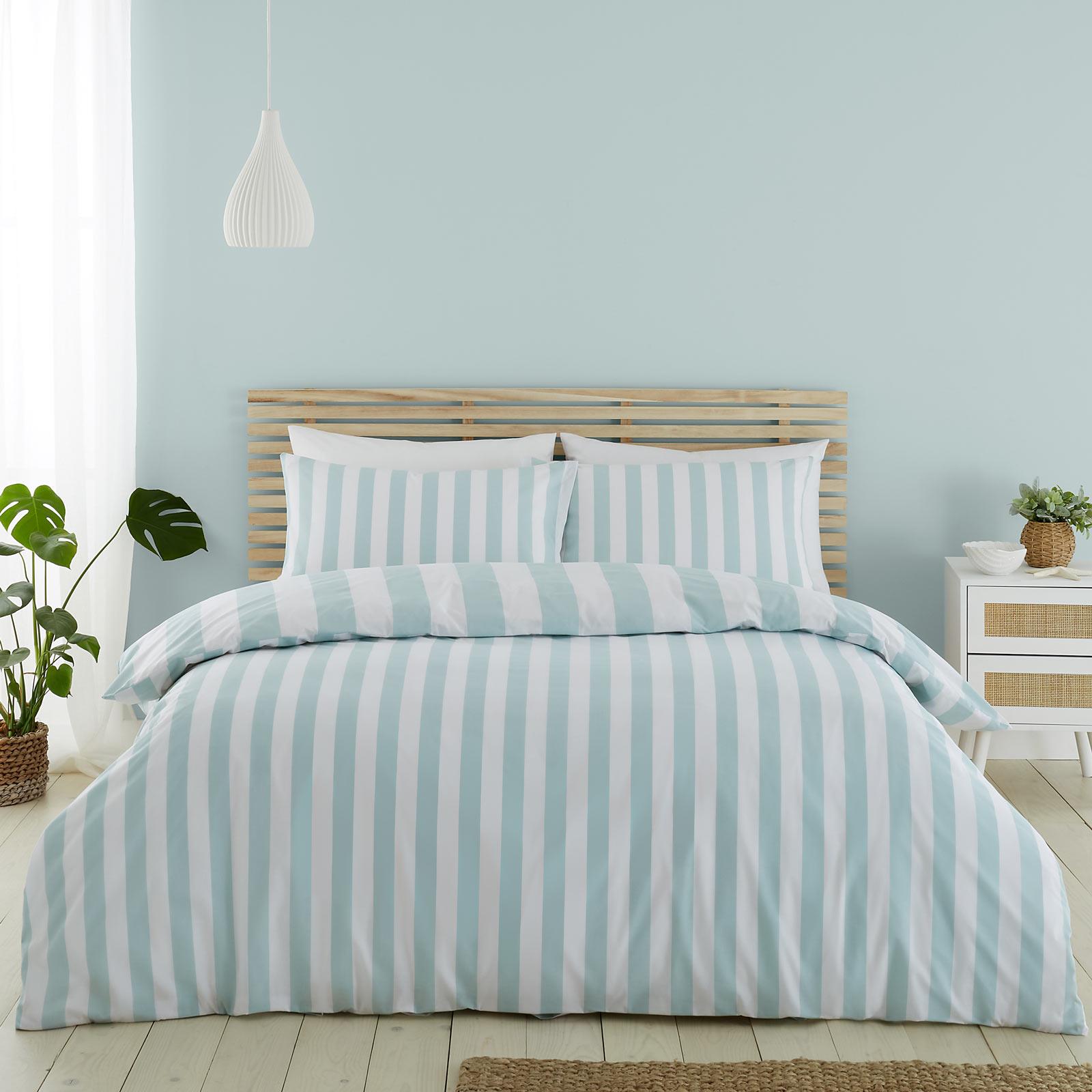 Cove Stripe Duvet Cover Set by Catherine Lansfield