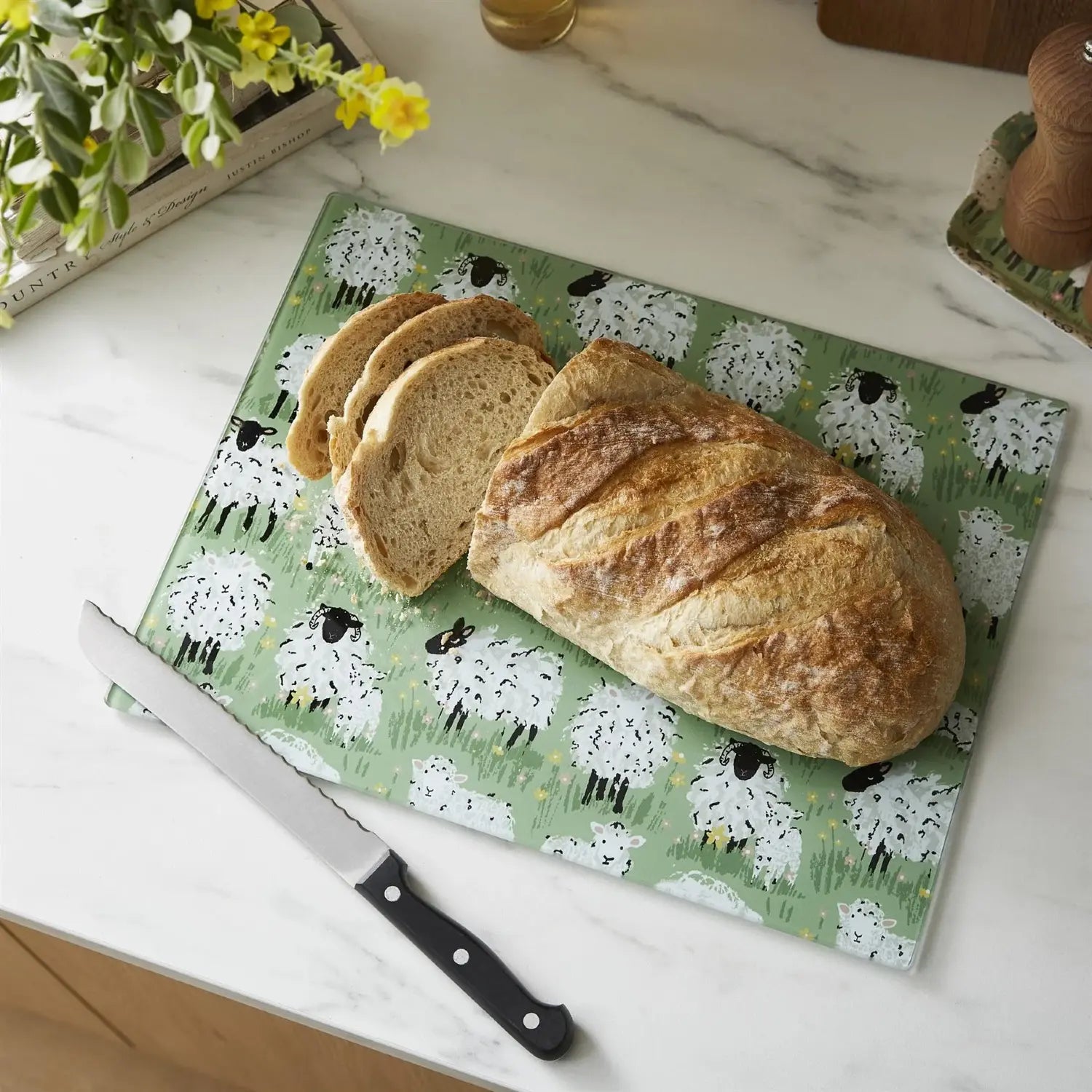 Woolly Sheep Kitchen Collection by Ulster Weavers