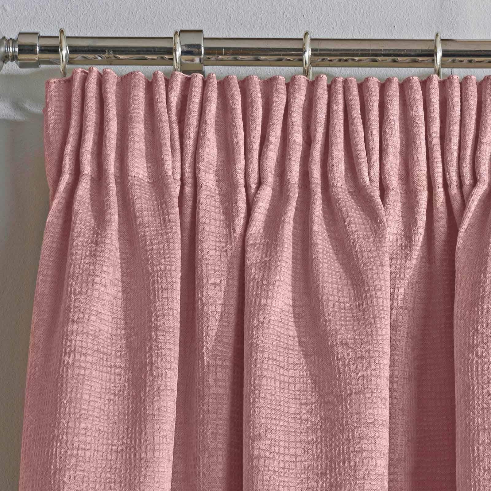 Matrix Thermal Dim Out Tape Top Pencil Pleat Curtains by Enhanced Living