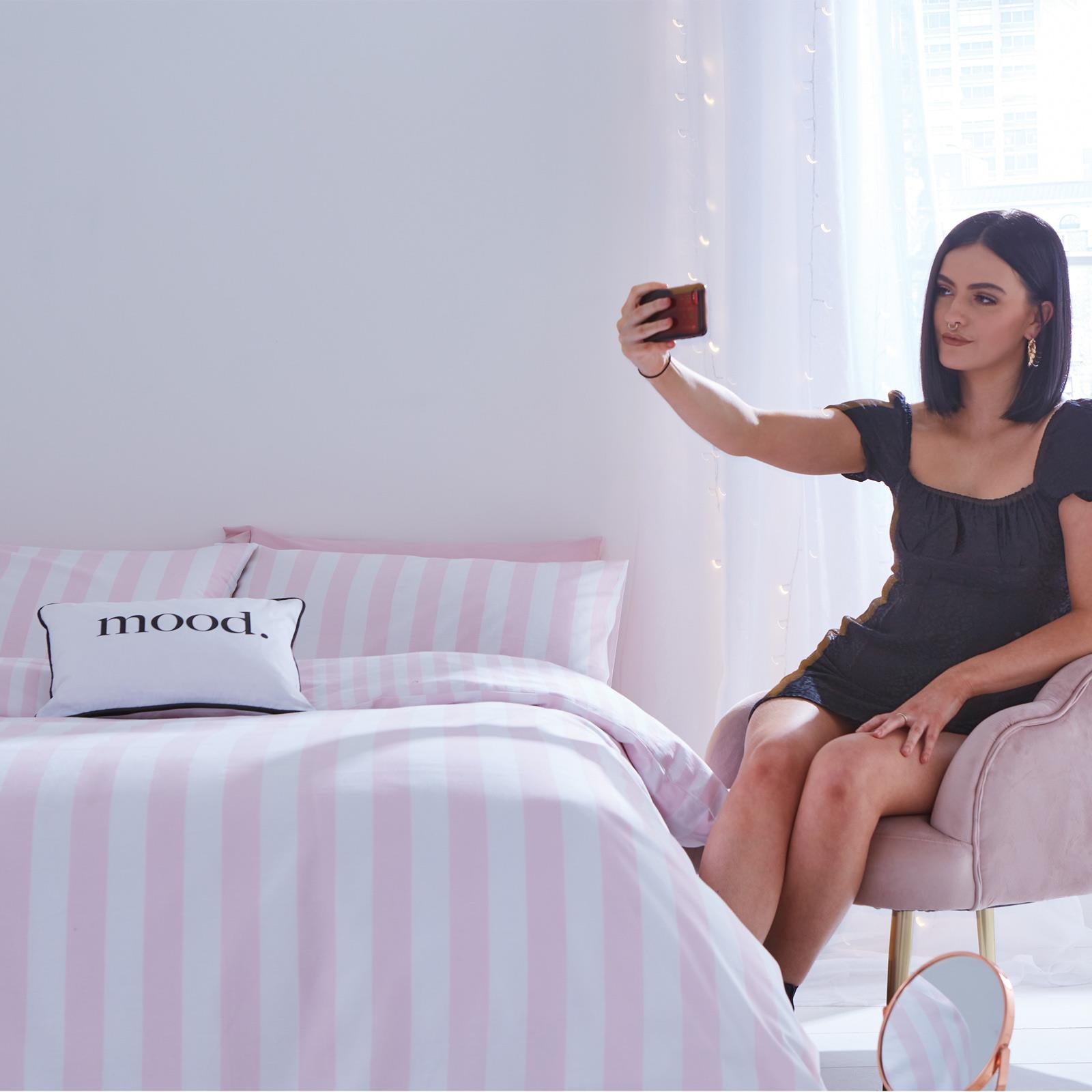 Stripe Tease Duvet Cover Set by Sassy B