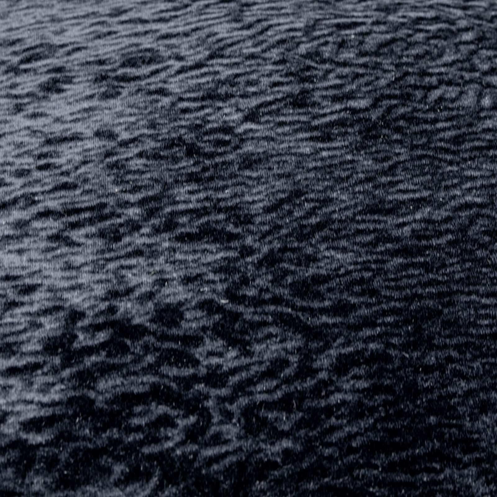 Ripple Plush Velvet Cushion Cover 20" x 20" by Paoletti