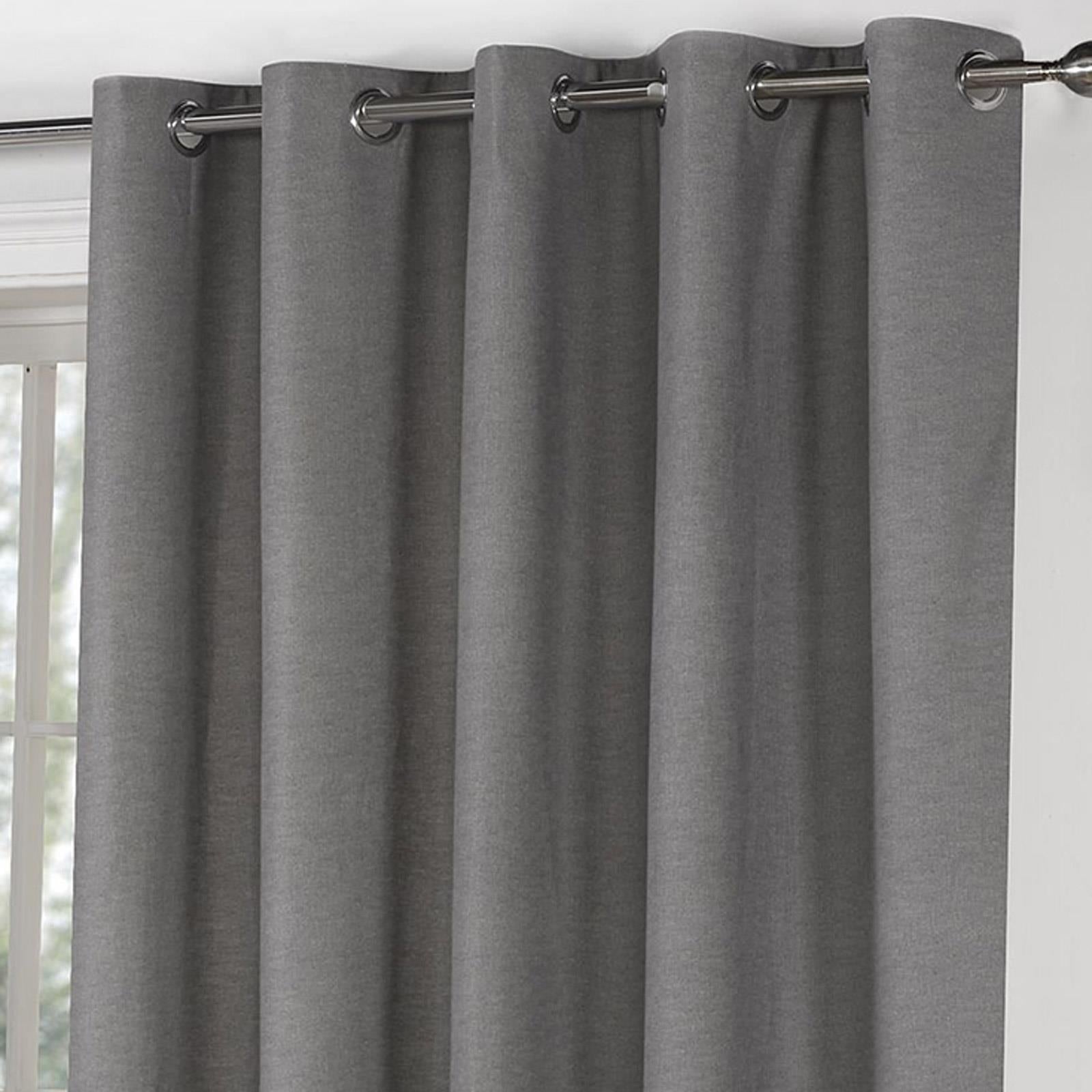 Sorbonne Cotton Lined Eyelet Curtains by Fusion