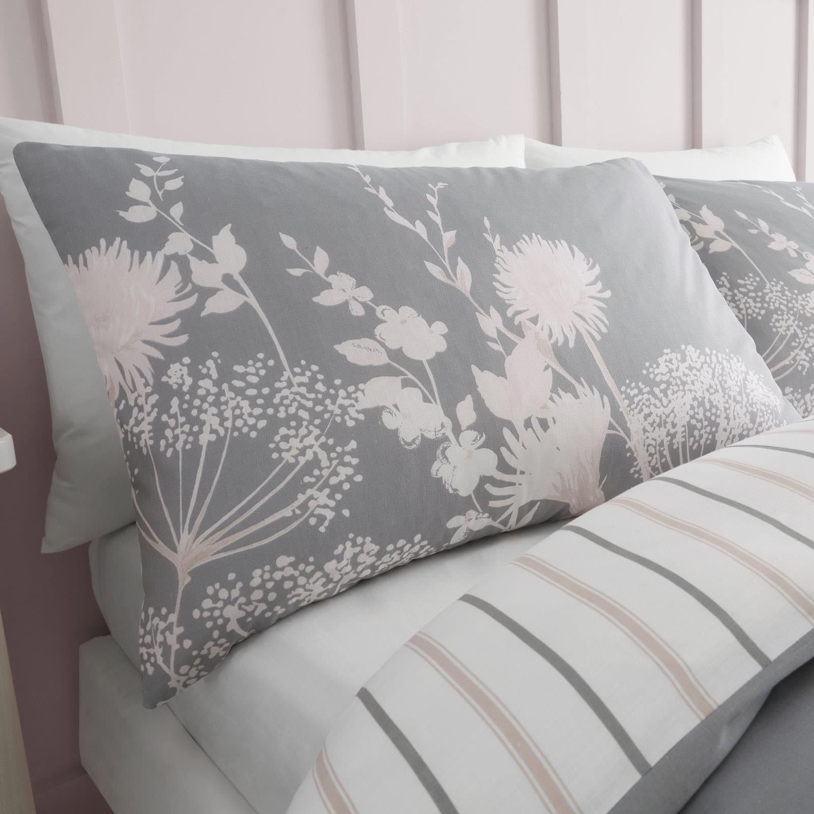 Meadowsweet Floral Duvet Cover Set by Catherine Lansfield