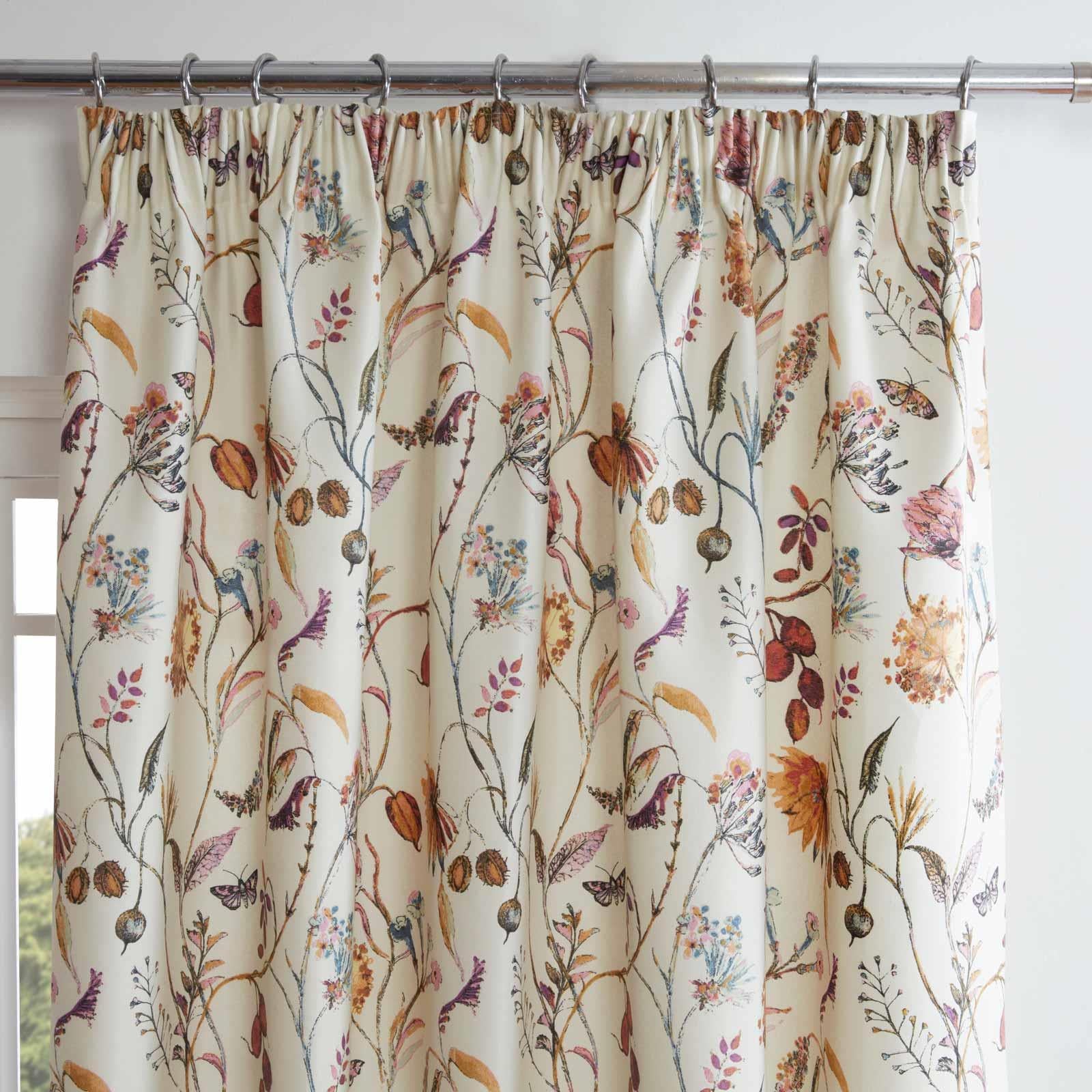 Grove Lined Tape Top Pencil Pleat Curtains by Sundour