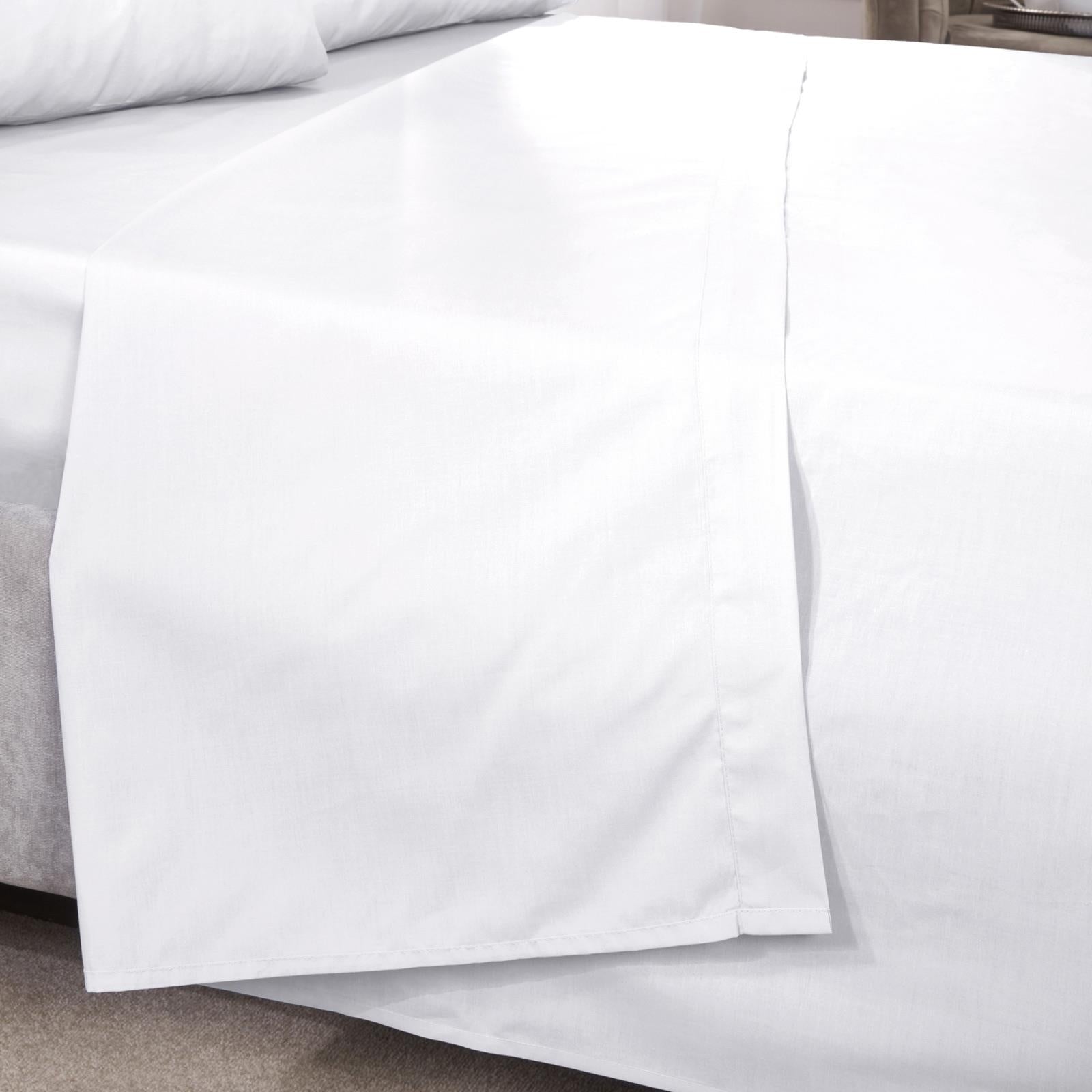 Percale 180 Thread Count Flat Sheet by Emma Barclay