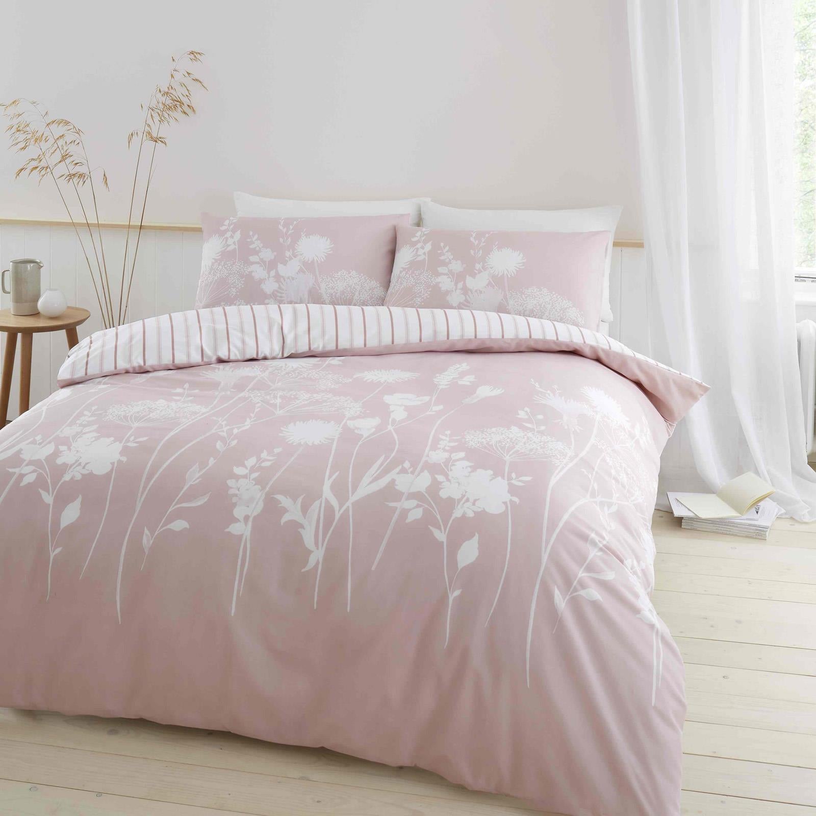 Meadowsweet Floral Duvet Cover Set by Catherine Lansfield
