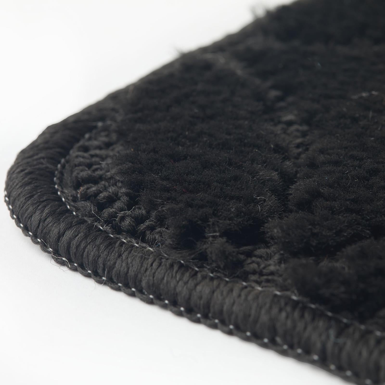 Halo Non-Slip Bath Mat & Pedestal Bathroom Set by Emma Barclay