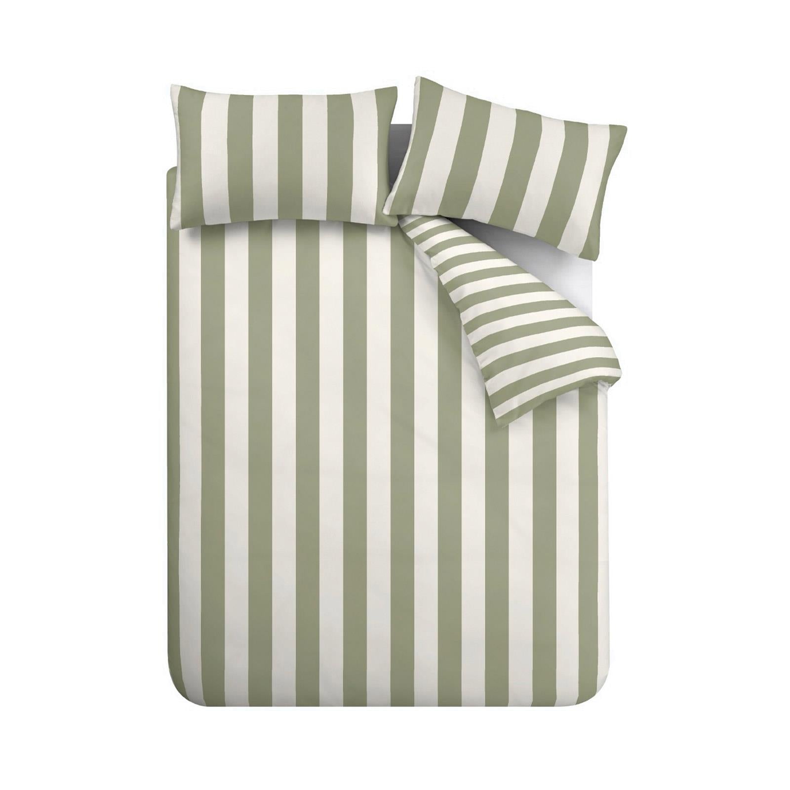 Cove Stripe Duvet Cover Set by Catherine Lansfield