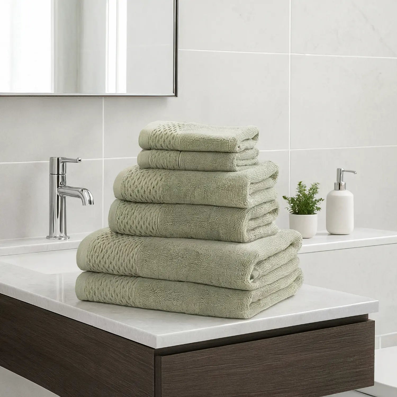 Eden 500gsm Cotton Towels by Rapport Home