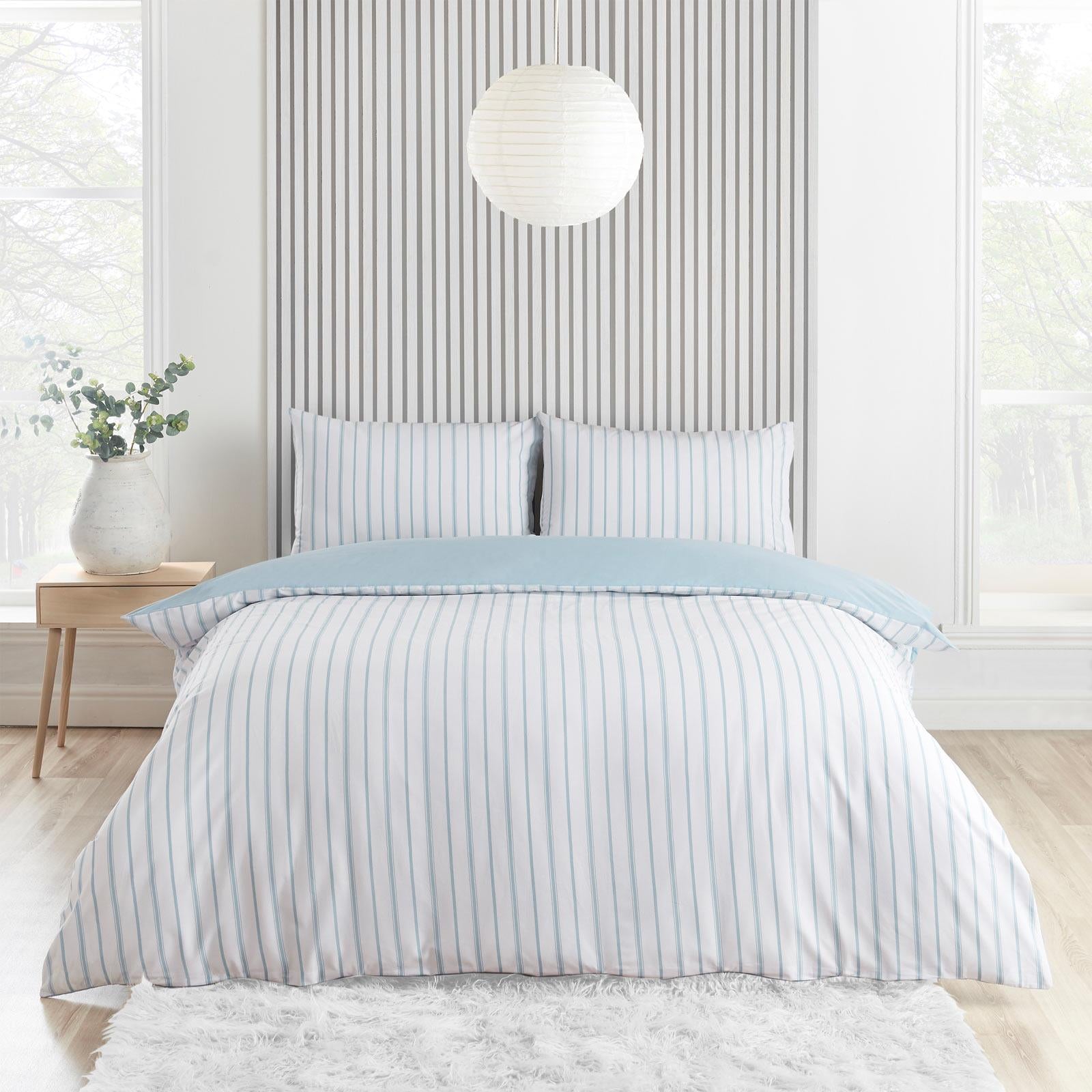 Meadowsweet Floral Seaspray Duvet Cover Set