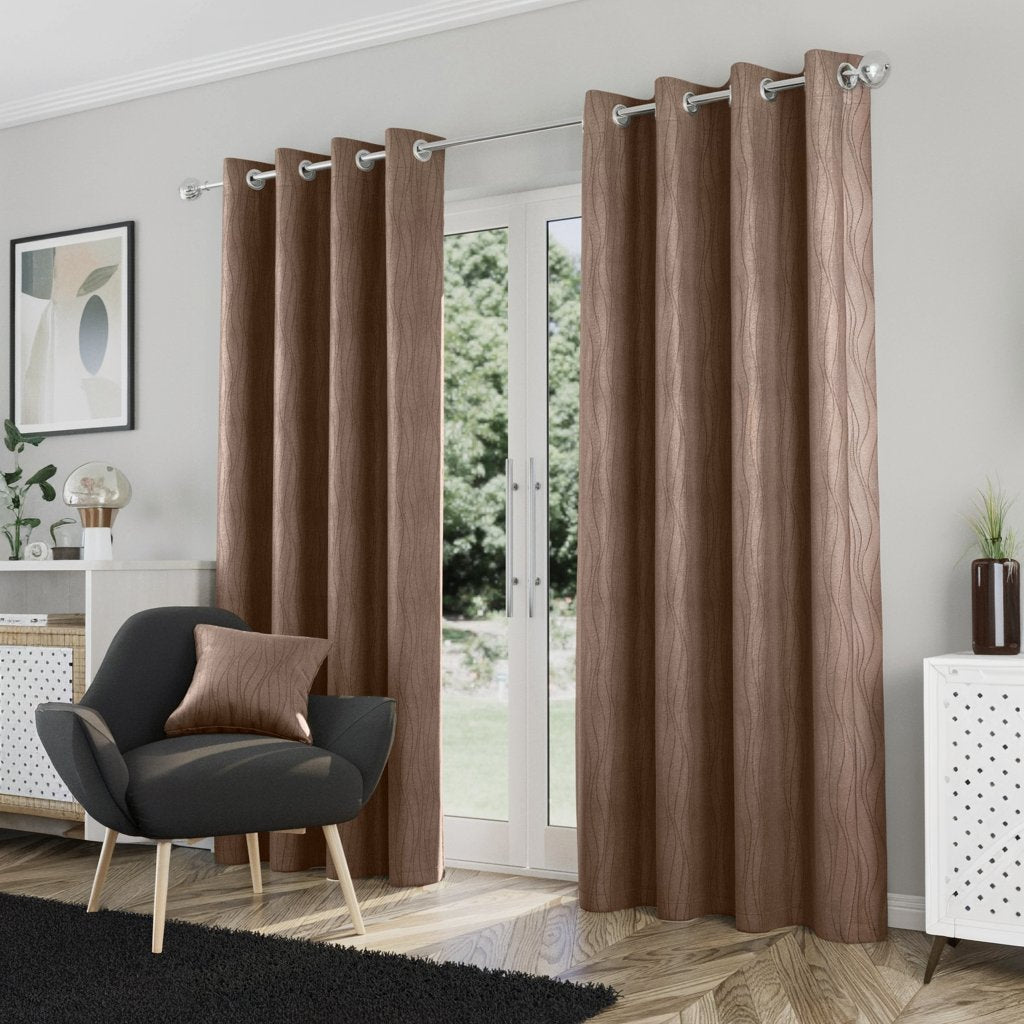 Goodwood Thermal Blockout Eyelet Curtains by Enhanced Living