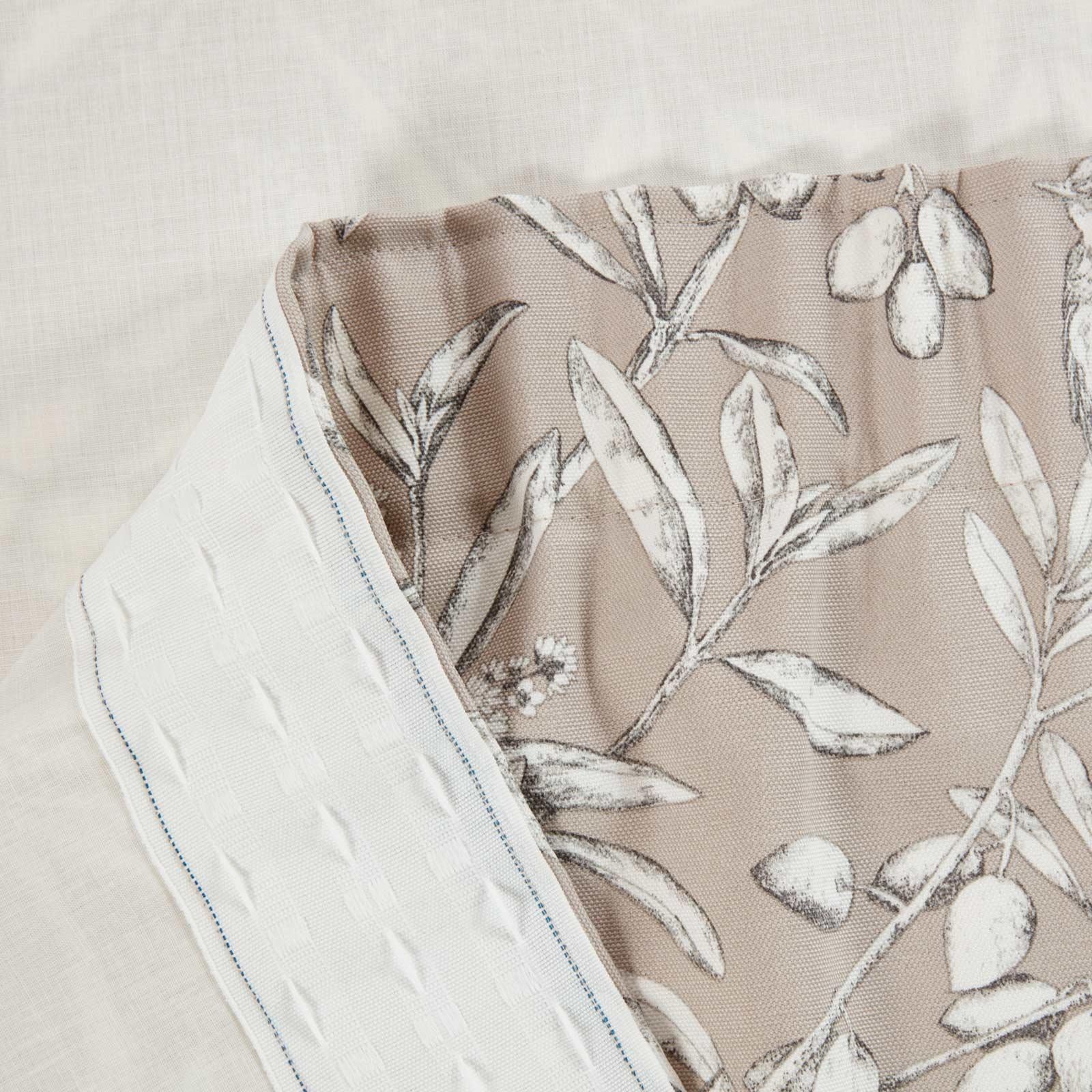 Aviary Tape Top Pencil Pleat Curtains by Sundour