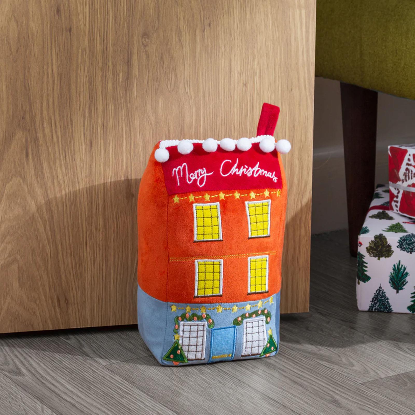 Christmas Spirit House Festive Door Stop by furn.