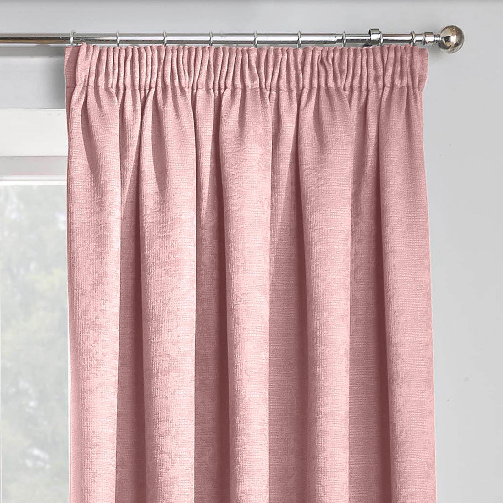 Matrix Thermal Dim Out Tape Top Pencil Pleat Curtains by Enhanced Living