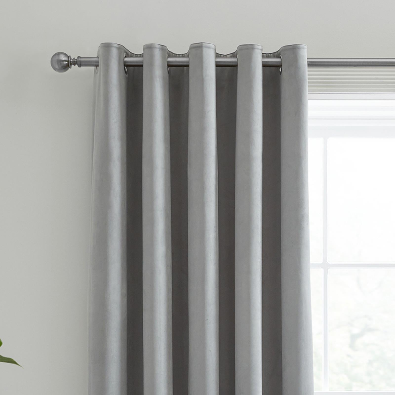Montrose Velvet Blackout Eyelet Curtains by Laurence Llewelyn-Bowen
