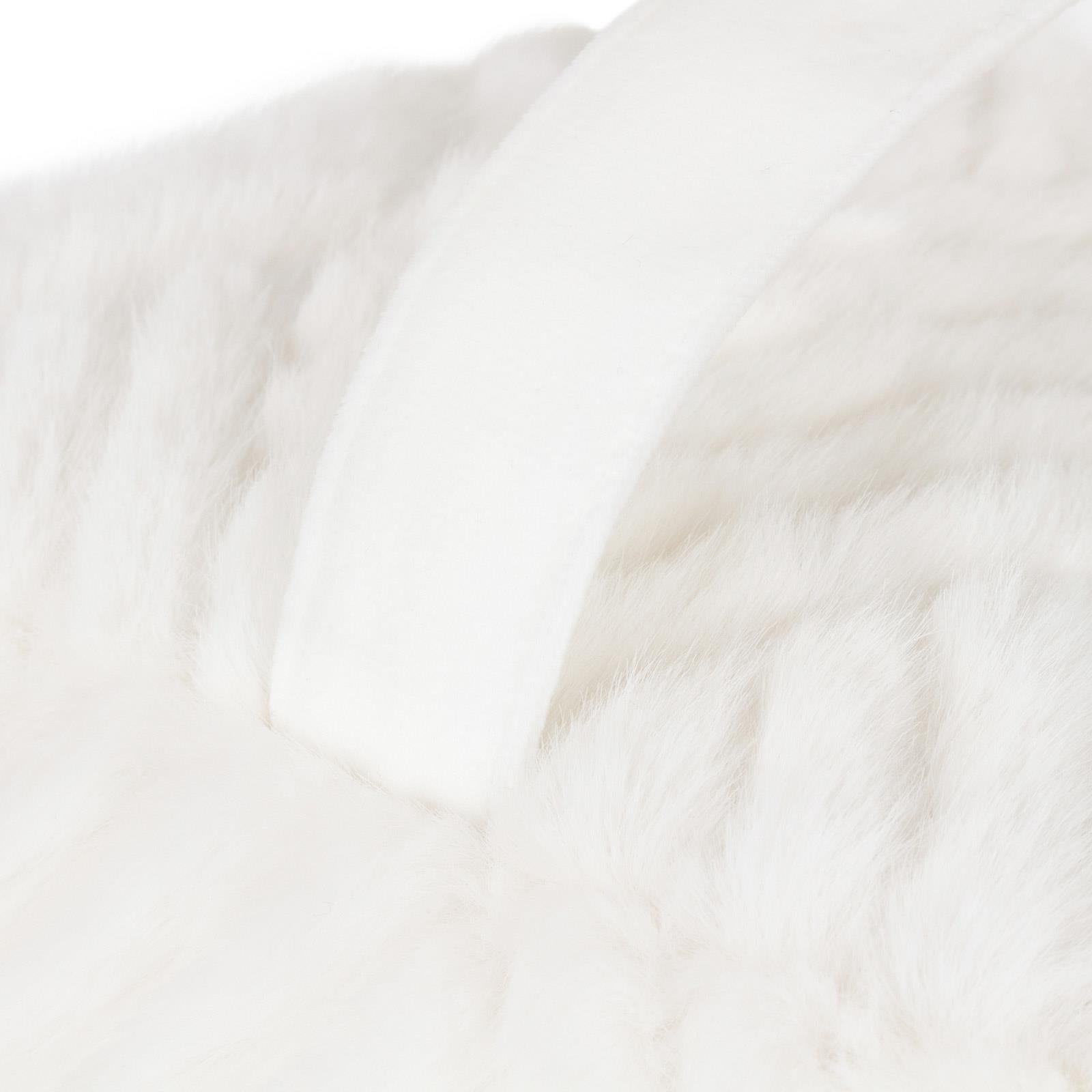 Sonnet Faux Fur Door Stop by Paoletti