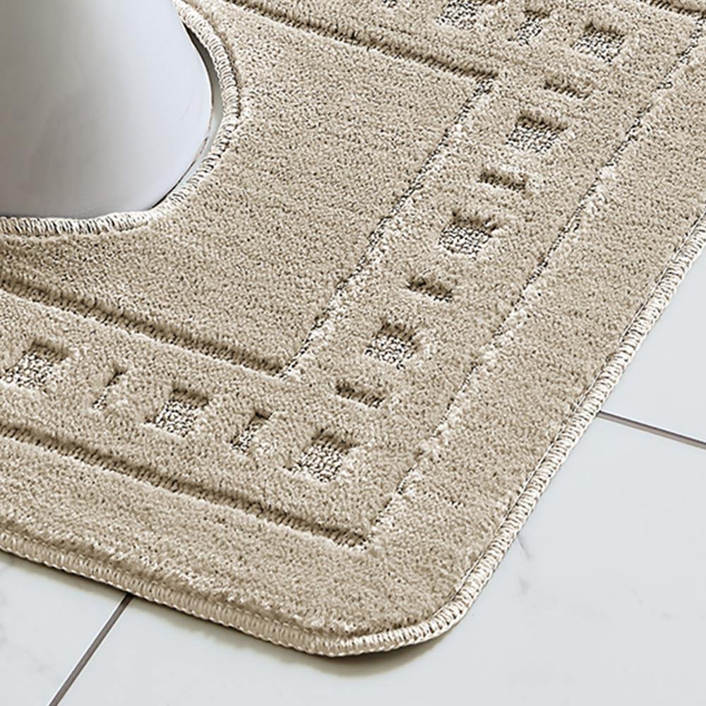 Armoni Bath Mat & Pedestal Bathroom Set by Catherine Lansfield