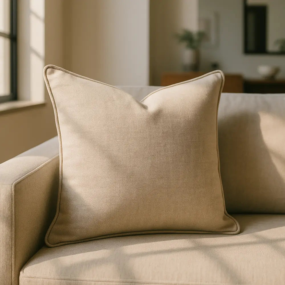 Braga Velvet Cushion Cover Made to Order by Style Furnishings