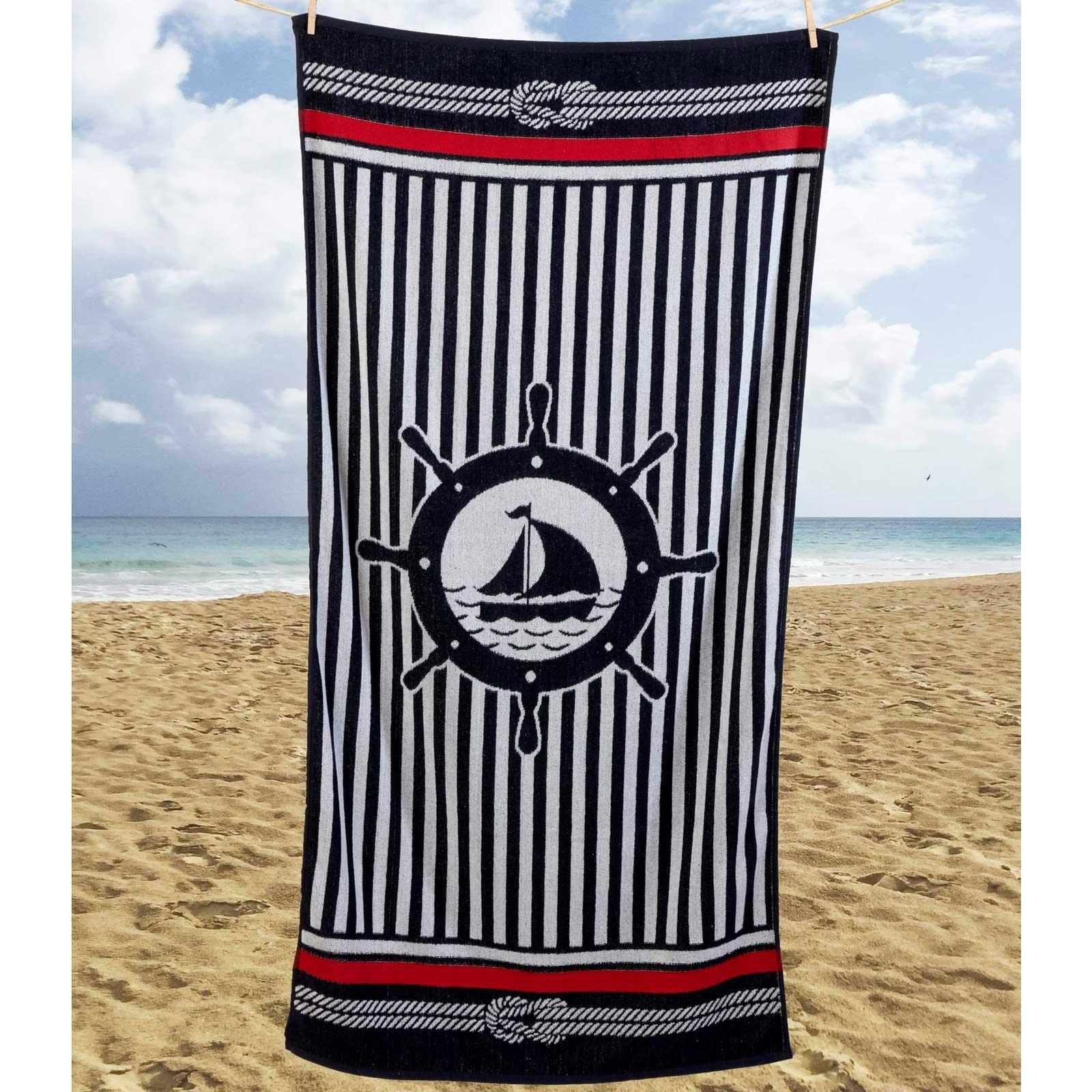 Nautical Beach Towel