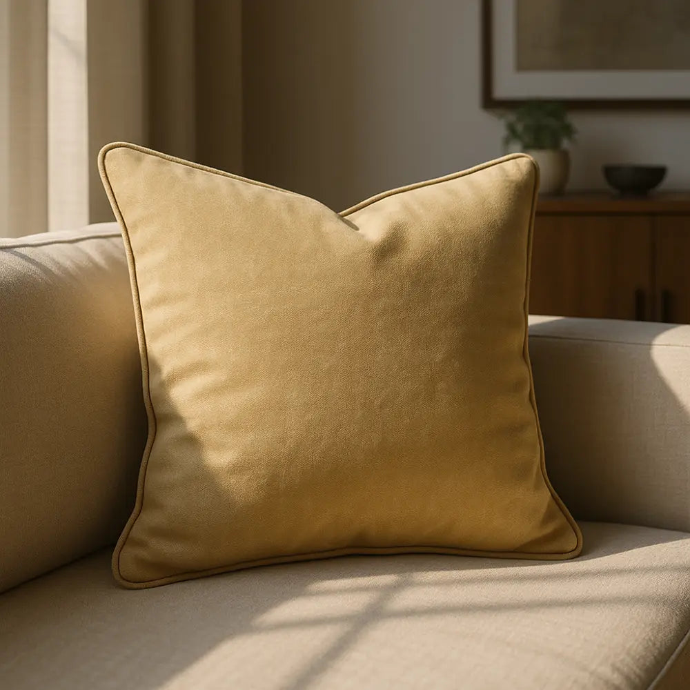 Braga Velvet Cushion Cover Made to Order by Style Furnishings
