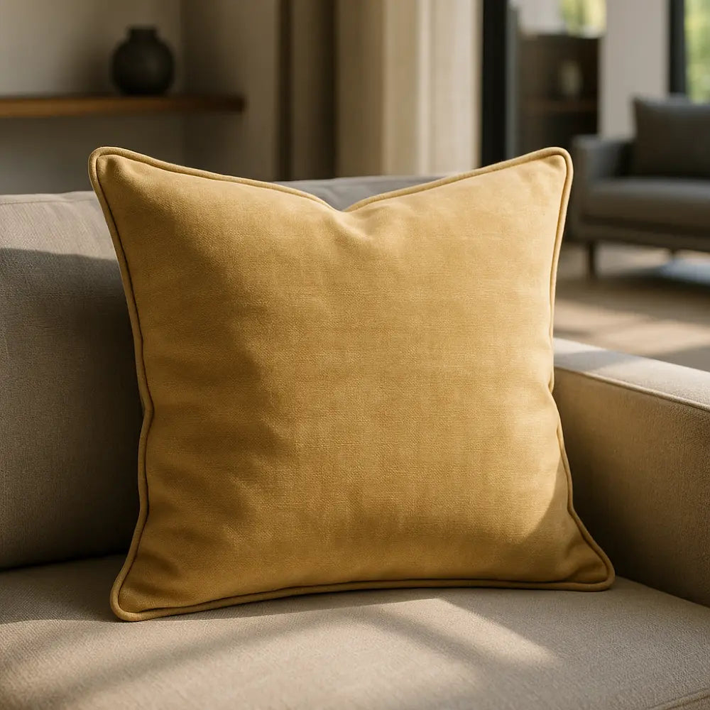 Braga Velvet Cushion Cover Made to Order by Style Furnishings