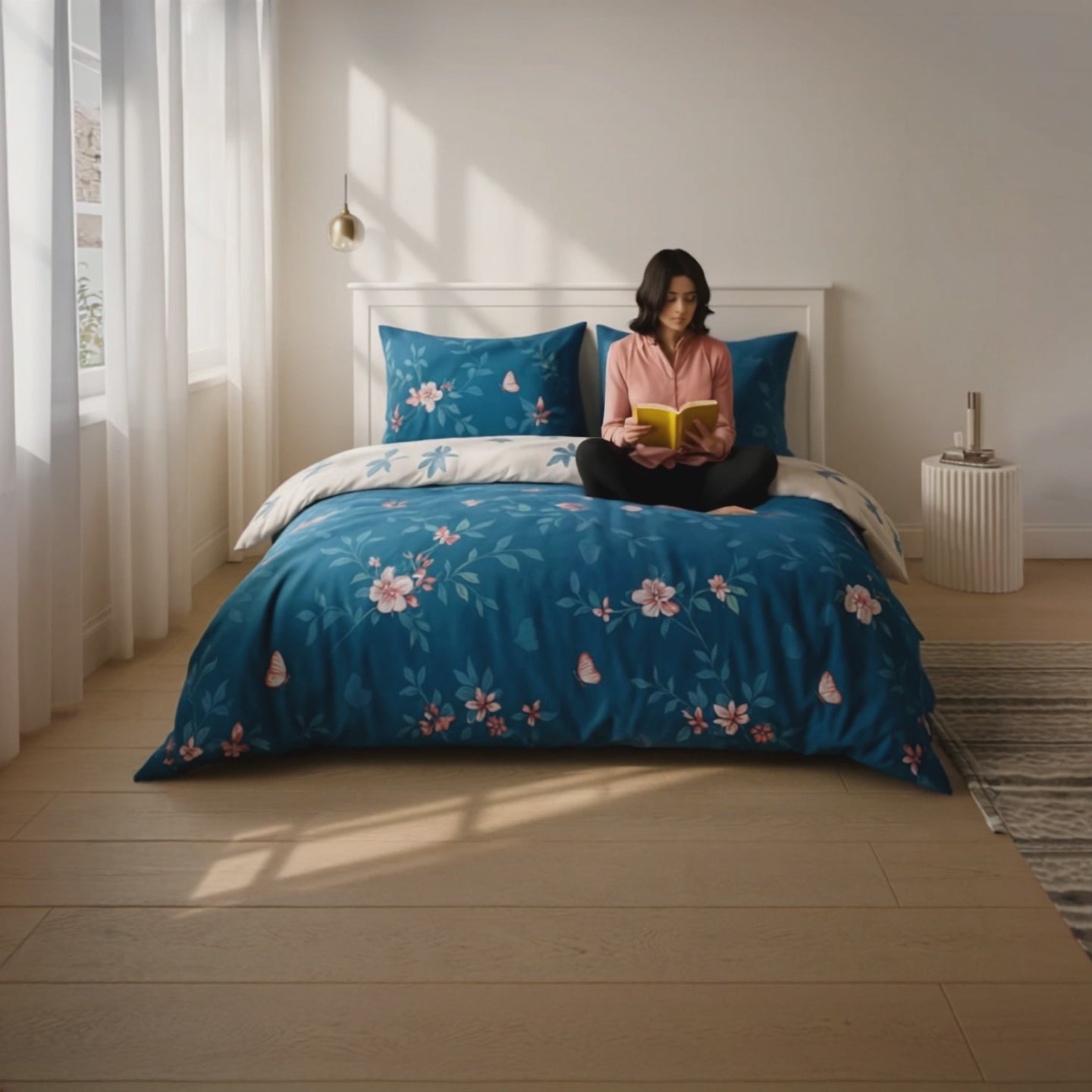 So Soft Hummingbird Duvet Cover Set by Rapport Home