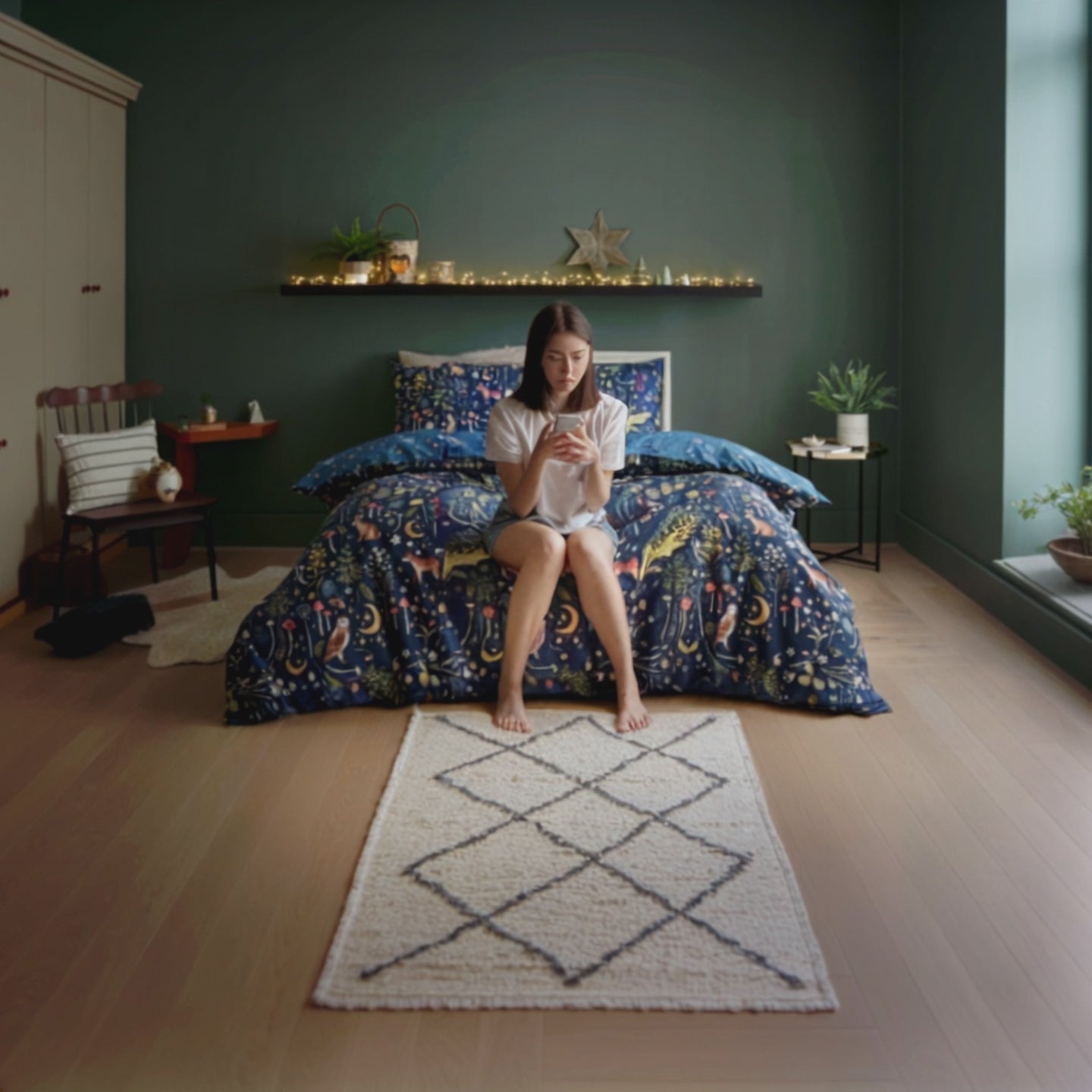 Enchanted Twilight Duvet Cover Set by Catherine Lansfield