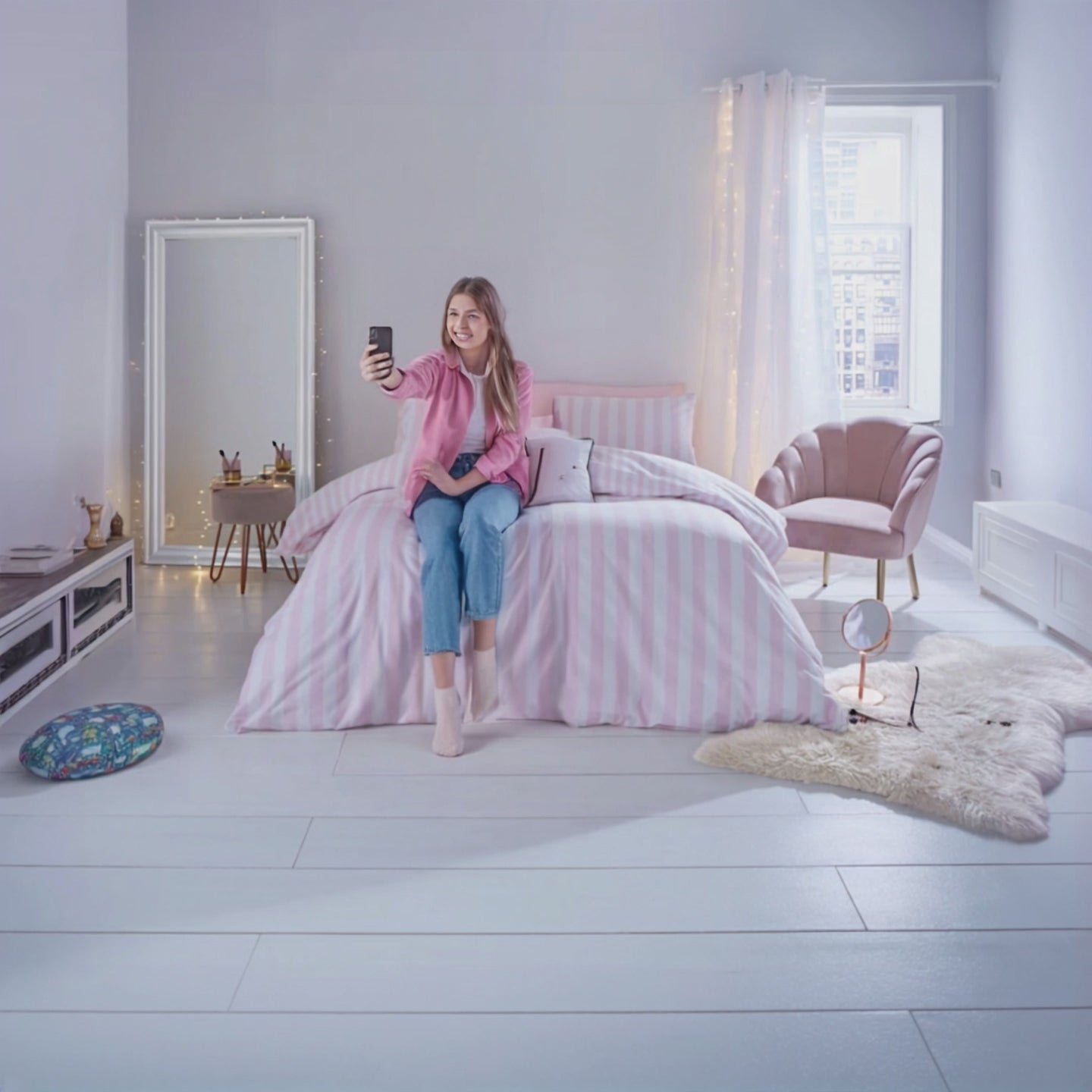 Stripe Tease Duvet Cover Set by Sassy B