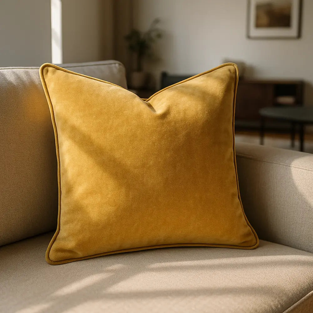Braga Velvet Cushion Cover Made to Order by Style Furnishings
