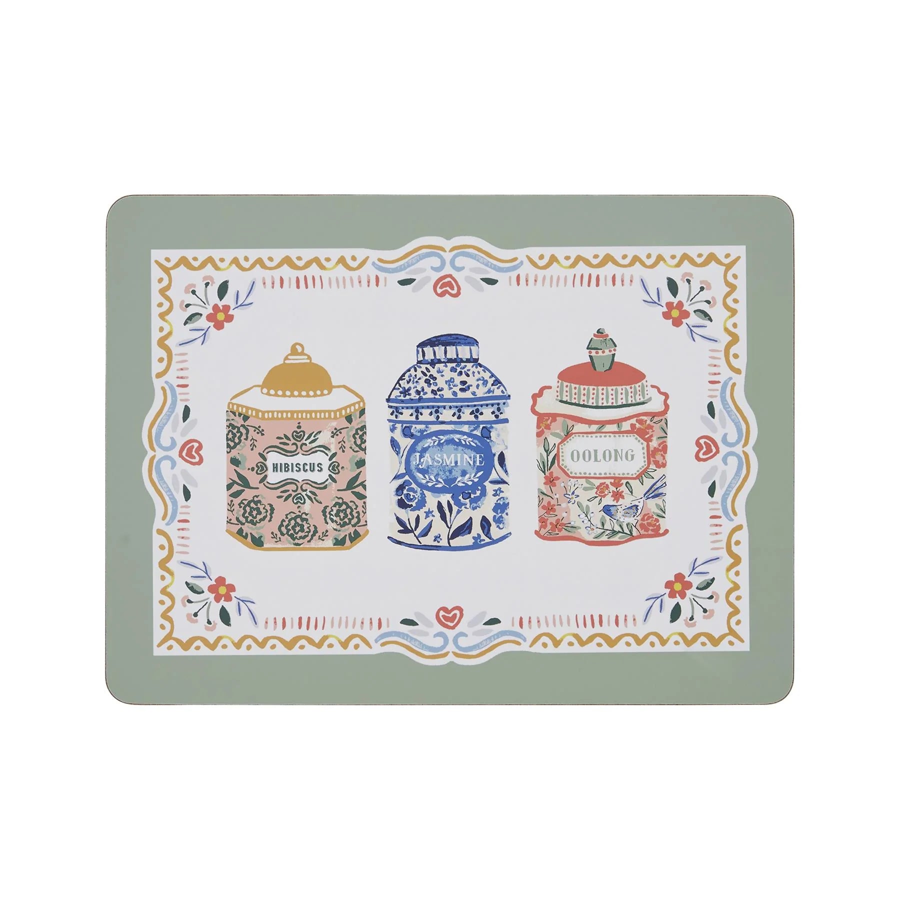 Tea Tins Kitchen Collection by Ulster Weavers