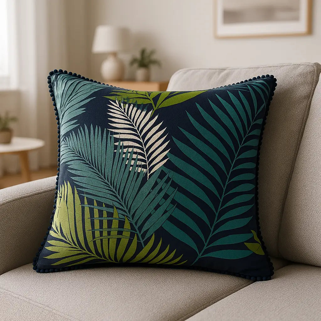 Tropical Cushion Cover 17" x 17" (43cm x 43cm) by Fusion