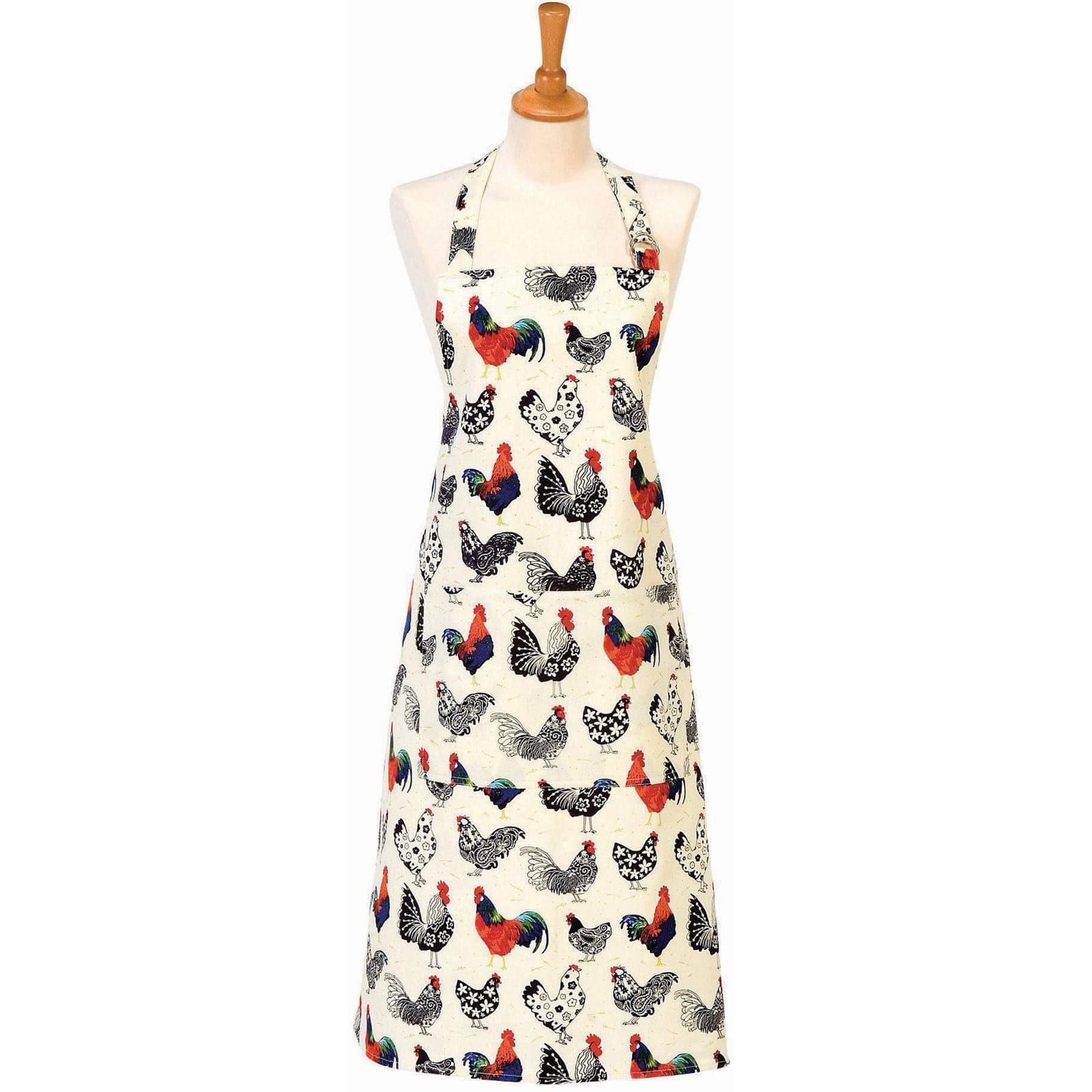 Rooster Luxury Cotton Kitchen Apron Aprons Ulster Weavers   