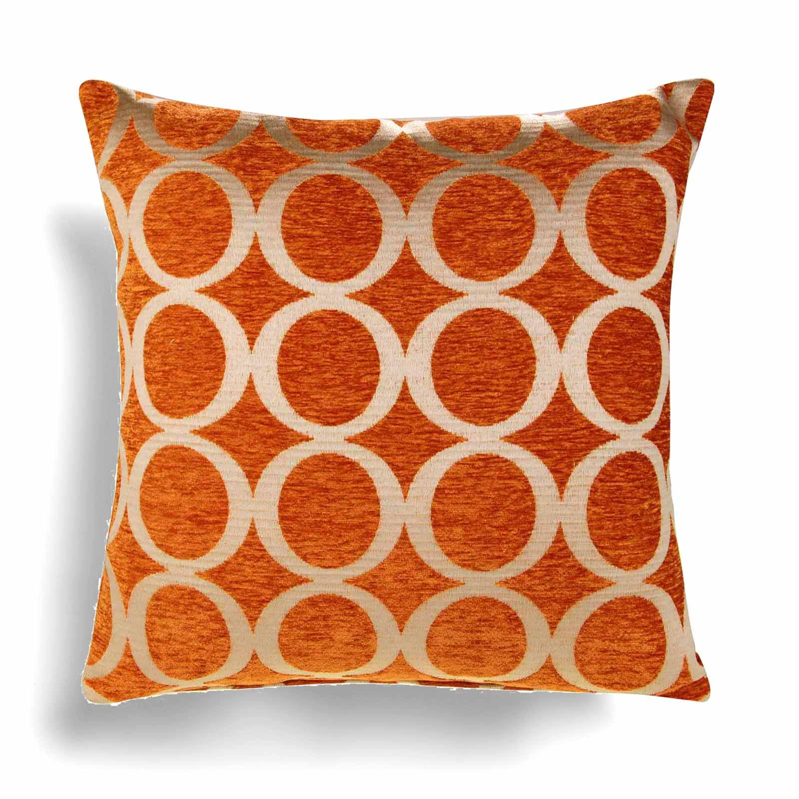 Alan Symonds Large Oh! Cushion Cover Orange 55cm x 55cm (22"x22") Cushion Cover Alan Symonds   